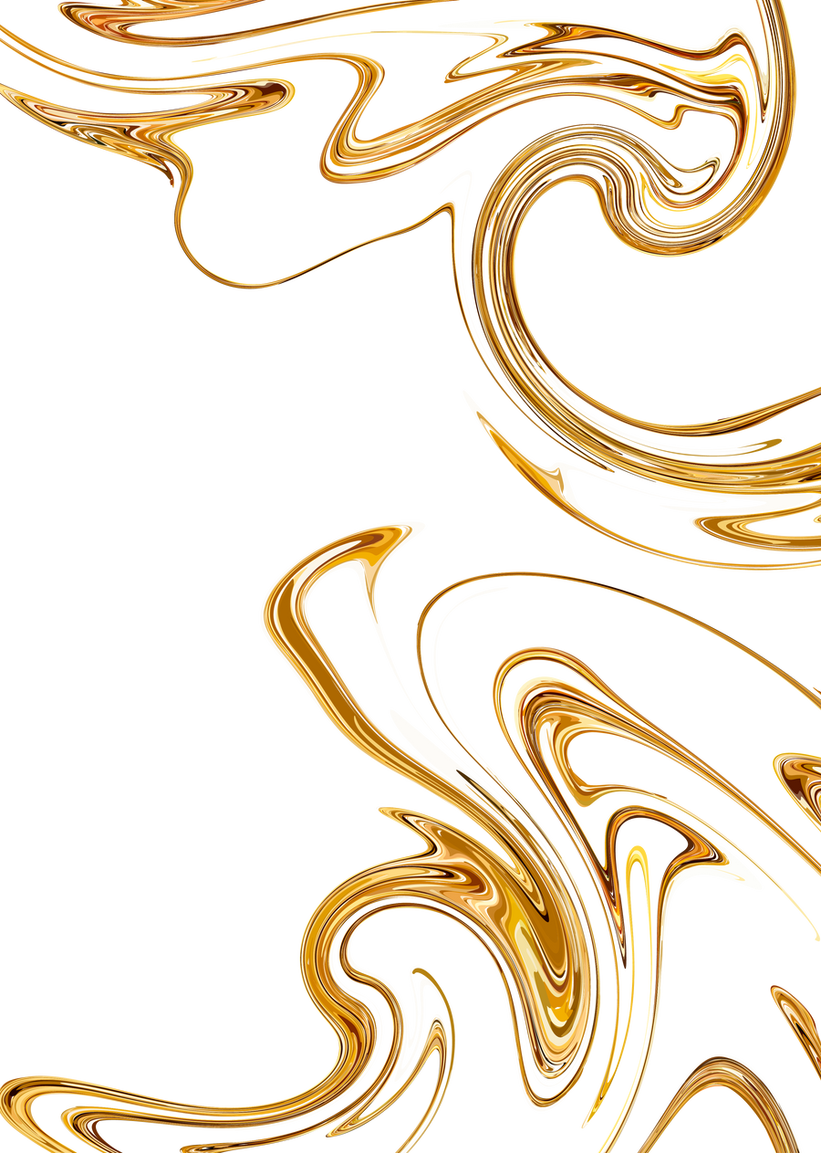 Gold Marble Decoration