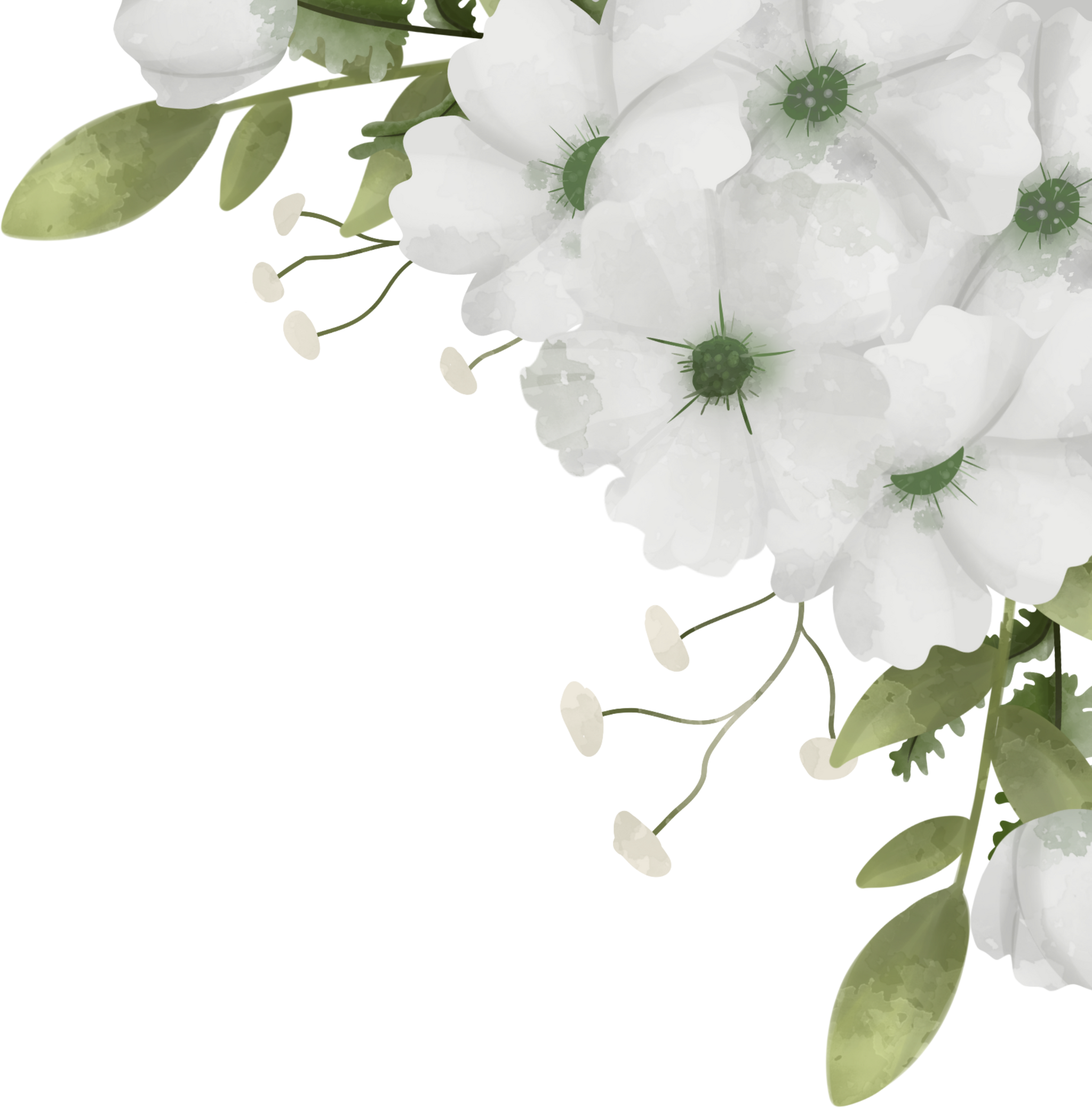 White Flower Arrangement